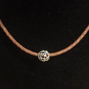 Pandora Jewelry - PANDORA DOUBLE LAYER WOVEN LEATHER BRACELET❤️SALE Pandora Jewelry - PANDORA DOUBLE LAYER WOVEN LEATHER BRACELET❤️SALE